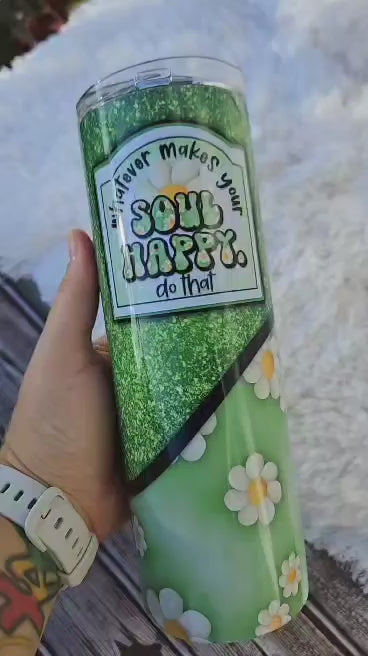 Happy Daisy Tumbler